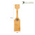 Bristle-Free BBQ Grill Scraper with Bottle Opener