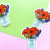 California Wildflower Bouquet Sticker from Brenna Daugherty Illustration