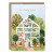To A Lovely Friend Green House Birthday Card
