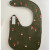 Mushrooms on Green Bib from Port & Starbird