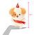 Happy Birthday Puppiroll Small Sitting Plush from Anirollz