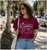 Maroon Unisex El Cerrito T-Shirt 