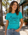 Teal Womens El Cerrito T-Shirt