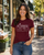 Maroon Womens El Cerrito T-Shirt 
