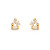Baguette Crystal Cluster Stud Earrings from Amano Studio