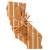 California Charcuterie Board & Cheese Spreader Knife Set from Totally Bamboo