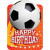 Soccer Foil Birthday Card from Paper House Productions