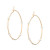 Cosmos Circle Hoop Medium Earrings – Gold & Silver Demi-Fine Handmade from Freshie & Zero