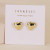 Puffed Gold Heart Earrings from JaxKelly