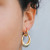 Gold Hoop Coupled Earrings from JaxKelly