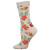 Wild Flowers Ivory Socks from Socksmith Design