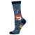 Magical Forest Blue Heather Socks from Socksmith Design