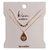 "Breathe" Gold Lotus Necklace Set
