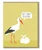 Shit's About to Get Real Stork Baby Card