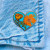 California Poppy Heart Enamel Pin from Brenna Daugherty Illustration