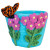 Monarch Bouquet Felt Pot from dZi Handmade