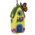 Monarch Cottage Felt Birdhouse from dZi Handmade