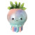 Jelly Fish Footsie Planter from Streamline