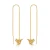 Hummingbird Threader Earrings from Amano Studio