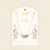 Pressed Flower Necklace - Purple Cornflower/Gold