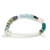 Hidden Message Bracelet - Boss B♥tch/Rose Quartz/Silver