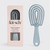 Mini Haze Blue Detangling Flexi Brush by Kitsch