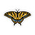 Western Swallowtail Butterfly Sticker
