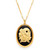 Sugar Skull and Roses Cameo Necklace by Amano Studio