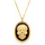 Mexican Sugar Skull Cameo Necklace by Amano Studio