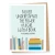 Ruth Bader Ginsburg Girl With a Book Quote Card
