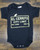 Onesie 12M Black El Cerrito Design (Black Shirt with Yellow Ink)