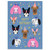 PARTY DOGS BIRTHDAY Card