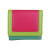 Color Block Tri-Fold Mini Wallet RFID Blocking