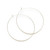 2" Classic Hoop Earrings - Silver