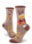 Mushroom Women's Crew Socks - Heather Mushroom