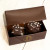 2 Piece Walnut Caramel Cluster with Mediterranean Sea Salt Box