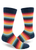 Retro '70s Stripe Men's Crew Socks