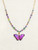 Ultra Violet Bella Butterfly Necklace