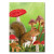 Mushrooms and Squirrel Birthday Card