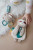 Itzy Friends Itzy Lovey Plush with Silicone Teether Toy Taupe Bunny