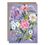 Purple Floral Blank Card