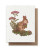 Rabbit Gathering Herbs Plantable Herb Seed Card