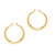 Small Maria Hoops Gold