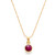 Birthstone Necklace 18"
