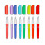 Color Write Colored Fountain Pens - Set of 8