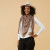 Fall Cowboy Scarf Beige