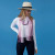 Vibrant Stripe Fringe Scarf by Hadley Wren