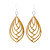 Embraced Bamboo Earrings by Green Tree Jewelry