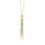 Lyric Gold Filled Handmade Necklace Blue Topaz