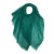Seagreen Classic Plain Cotton Blend Scarf Finished with Fringes